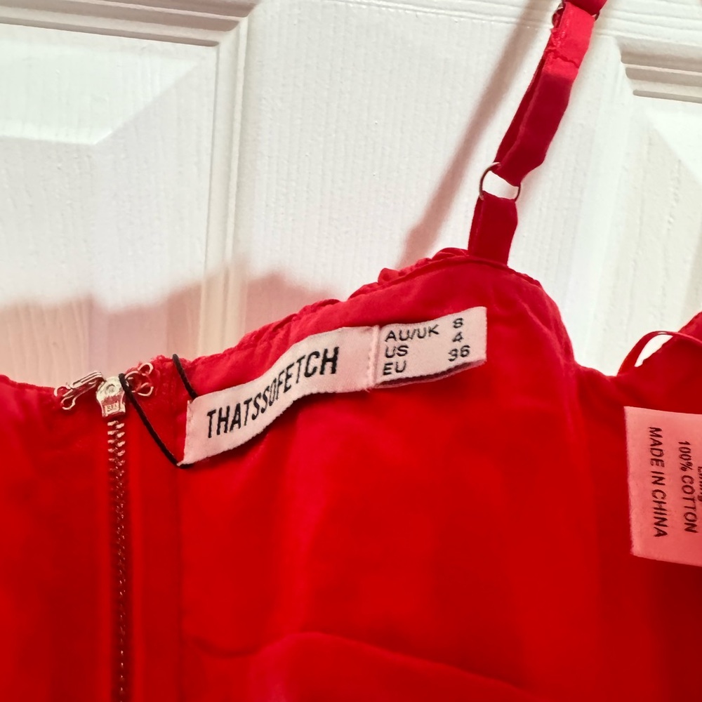 Red Two-Piece Set - Picture 5 of 5